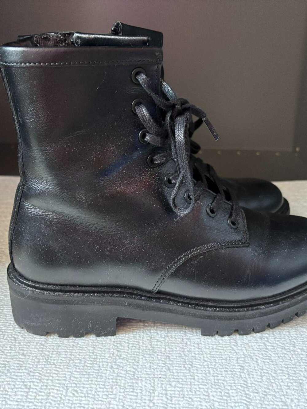 Thursday Boot Co Combat boots Women's size 6.5 black genuine leather